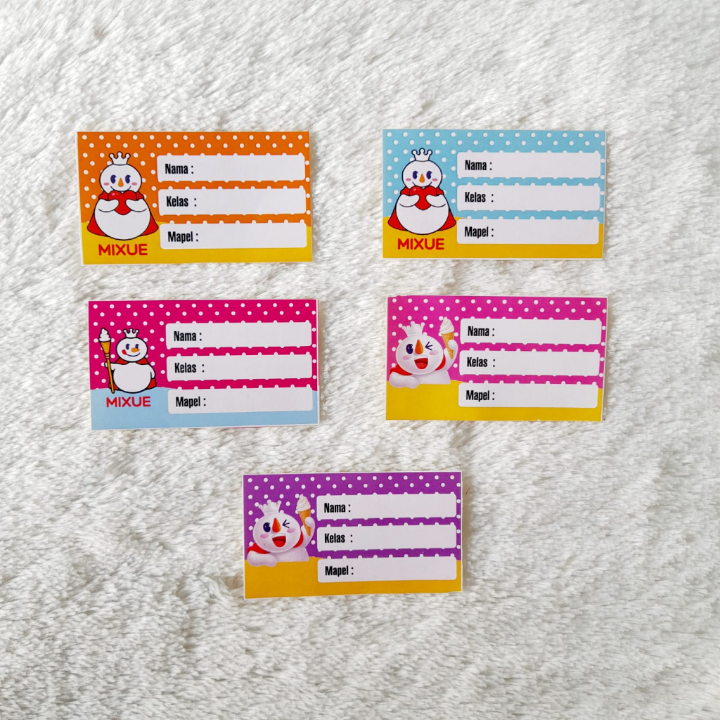 

JAVA STORE | NAME CARD MIXUE ISI 20
