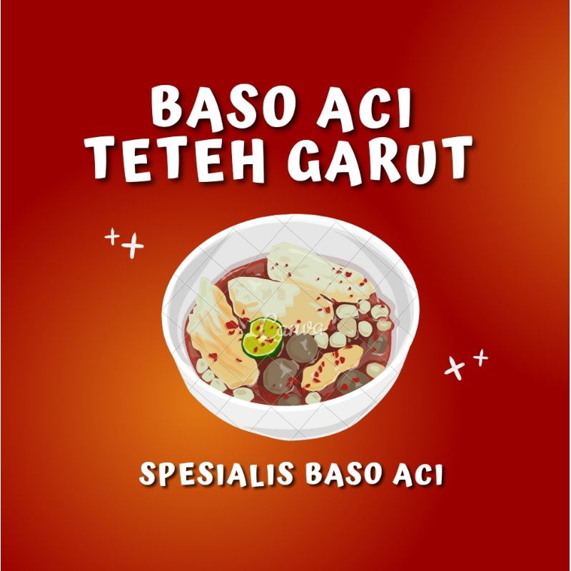 

Baso aci khas garut (Baso aci tulang rangu/bacil instan/boci/baso aci kumplit)