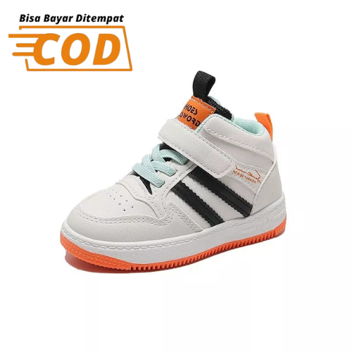 ChubbyGlory SH20150 Bisa COD Sepatu Sneakers Anak 1 Tahun - 6 Tahun Import Terbaru Anti Slip dengan Strap Perekat Size 21-32