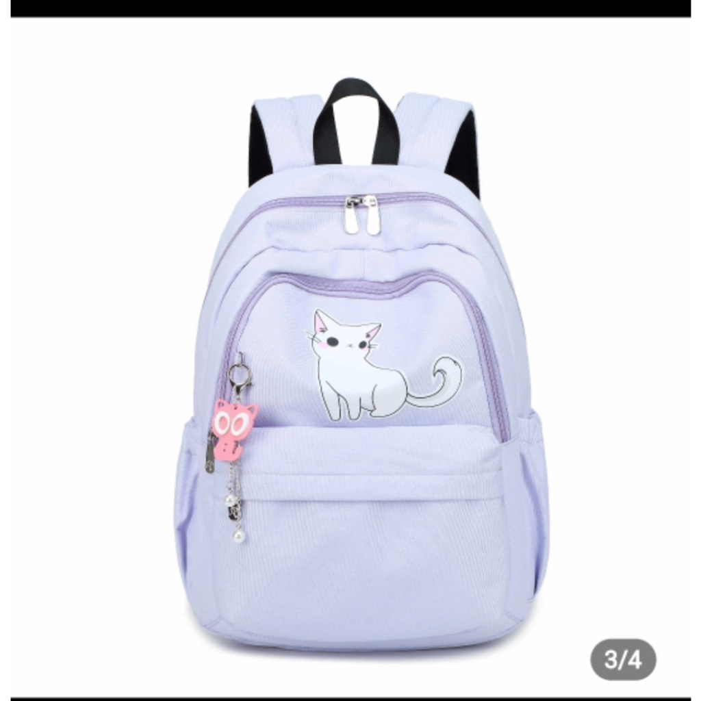 TAS RANSEL ANAK SEKOLAH MODEL GAMBAR KARTUN CAT RANSEL ANAK PEREMPUAN LAKI LAKI