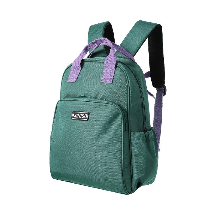 MINISO Childhood color blocking backpack/ Tas punggung/ Ransel/miniso