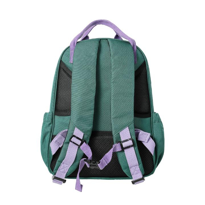 MINISO Childhood color blocking backpack/ Tas punggung/ Ransel/miniso