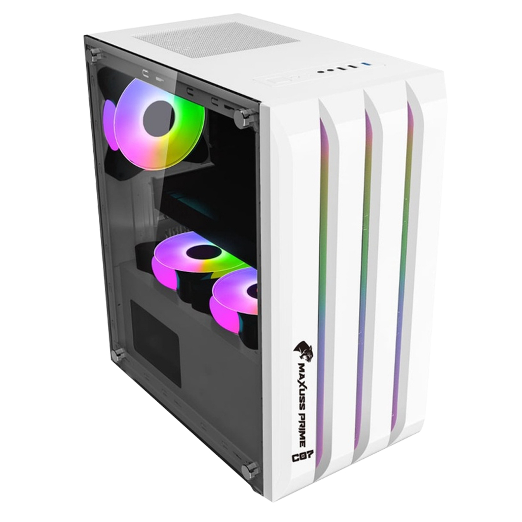 Pc White Edition Intel I5 4590 Ram 16GB SSD 256GB Vga Gtx 750Ti 4GB Monitor 24 Inch Gaming Editing Okey