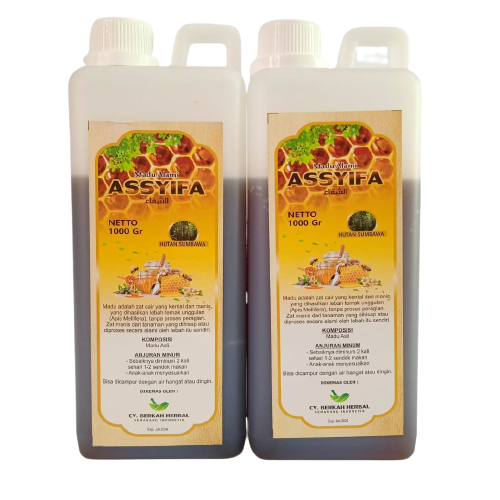 

MADU ASLI HUTAN LIAR SUMBAWA 1 KG | PREMIUM MADU ALAMI ASSYIFA