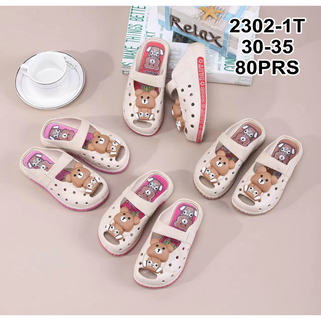 Sandal Anak Perempuan Import Half Shoes Bear Cala Winola Collection WNL 2302-1