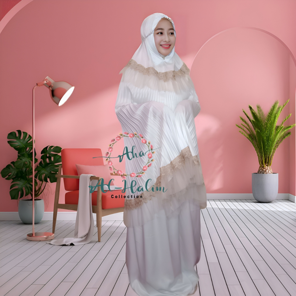 Mukena Dewasa Plisket Daily mukenah dewasa silk premium