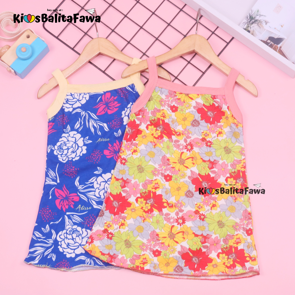 Daster Yukensi size Bayi -  5 Tahun / Dress Anak Perempuan Atasan Murah Bahan Kaos Baju Harian babycinnamon