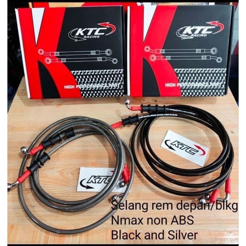 selang rem ktc racing original Yamaha nmax new nmax old depan belakang 1 set