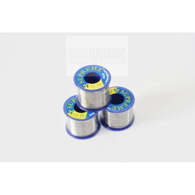 TIMAH SOLDER SUPREME Flux Cored Solder Wire besar