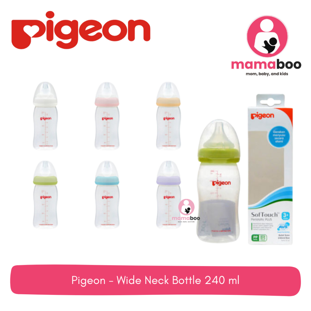 Pigeon Wide Neck Bottle 240 ml