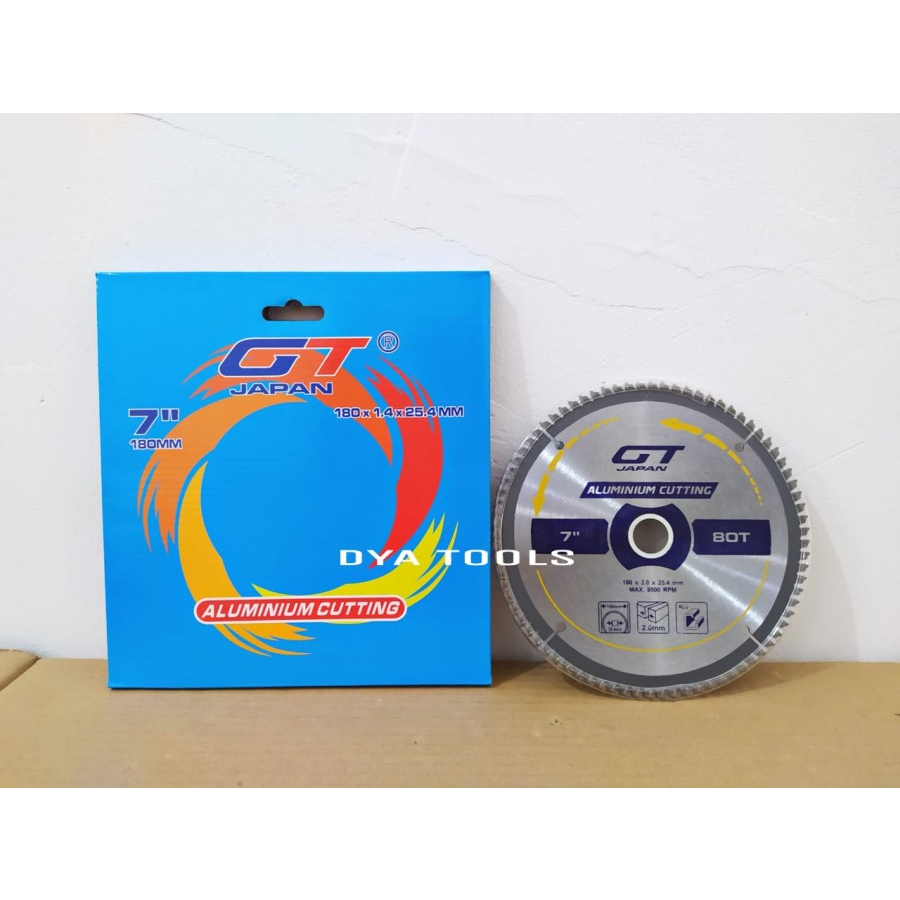 MATA CIRCULAR ALUMUNIUM 7 INCH X 80 T / CIRCULAR SAW BLADE ALUMUNIUM