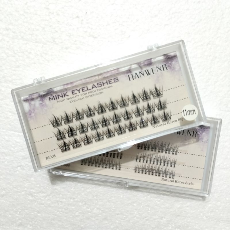 Anime YY Devil HANWENR Lashes Douyin Korean Fish Tail 3D Eyelash Doll