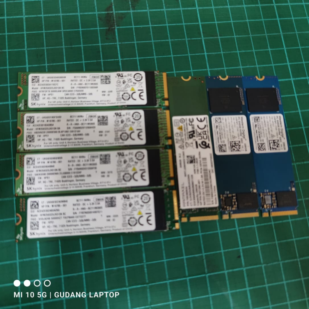 CUCI GUDANG SSD CABUTAN PCIE GEN 3 NVME 256GB BERGARANSI