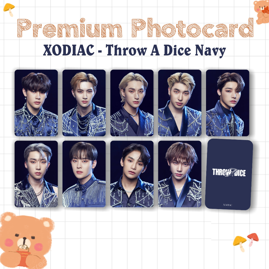 PC Photocard Premium XODIAC Lemonade Throw A Dice Zayyan