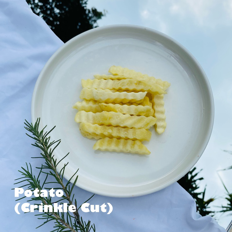 

Kentang (Crinkle Cut) 1 porsi