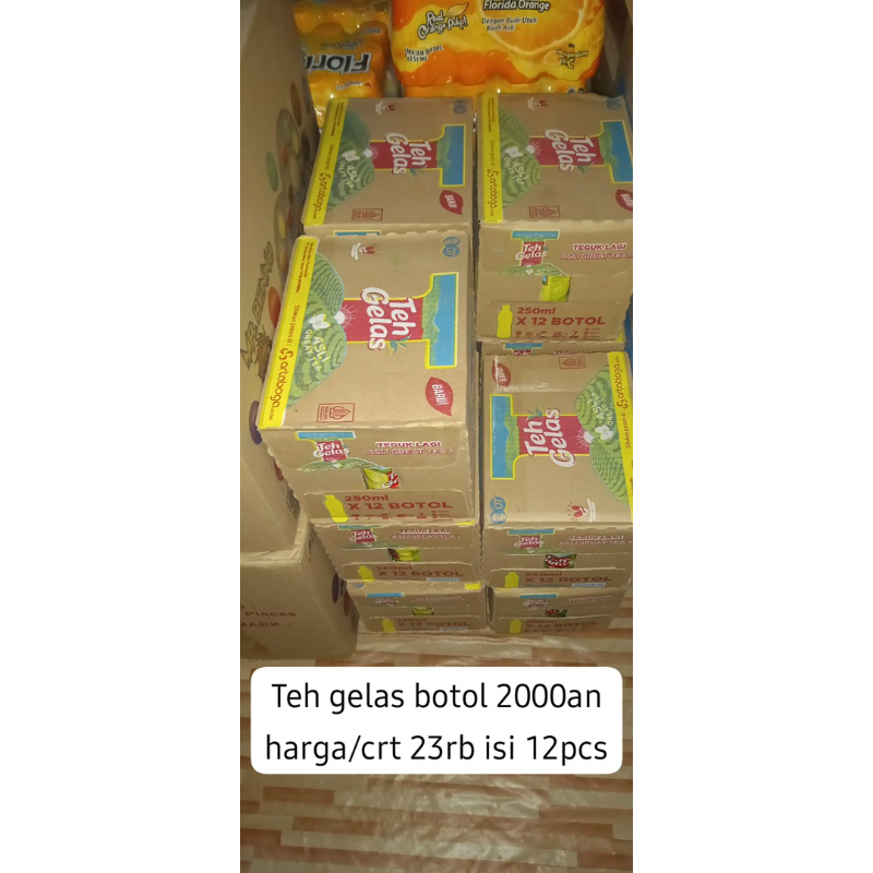 

Teh Gelas Botol 250ml-1Dus (12pcs)