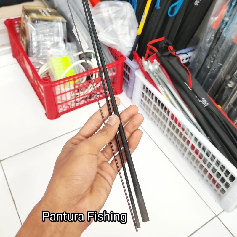 UJUNG JORAN TEGEK CARBON 3 RUAS 1 2 3 SERBAGUNA - ROS TEGEK BAHAN CARBON NOMOR 1 2 3 - BLUMBUNGAN JO