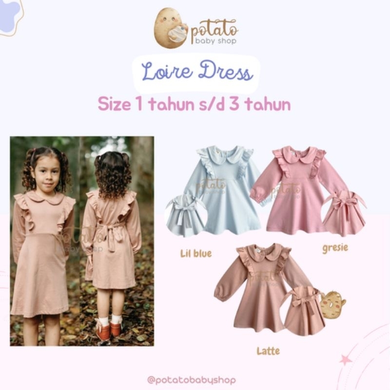 Bohopanna Loire Dress - Dress Anak Boho Baby