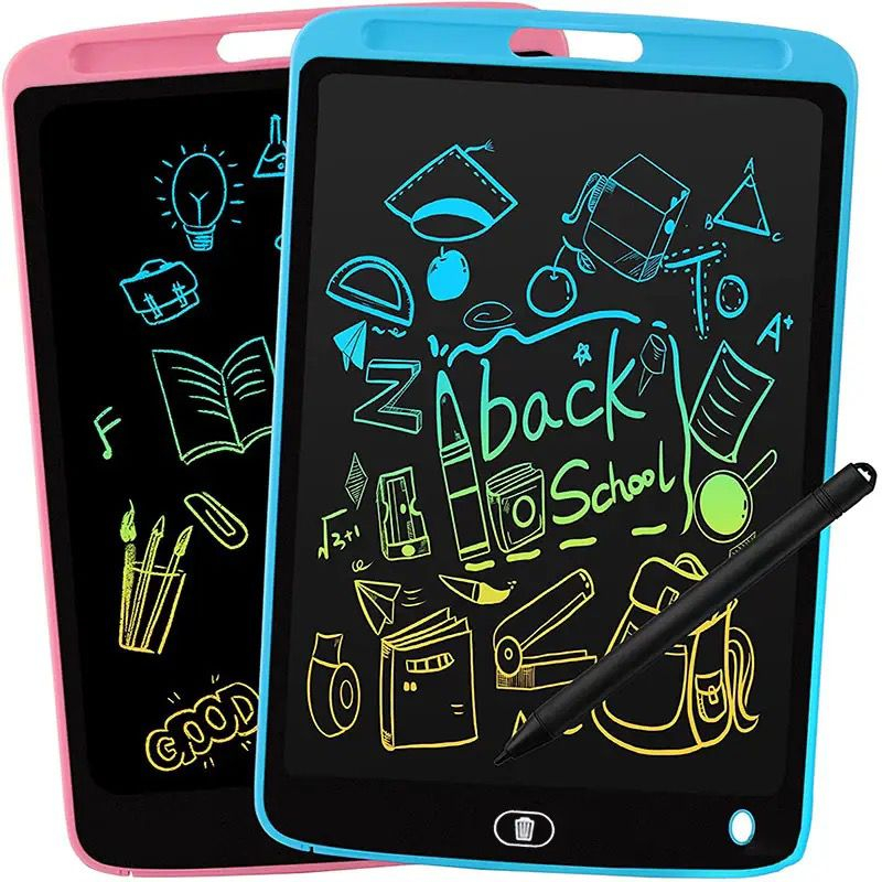 LCD Drawing Writing Tablet 8.5&quot; Rainbow Papan Tulis Anak Dewasa Board Terbaru