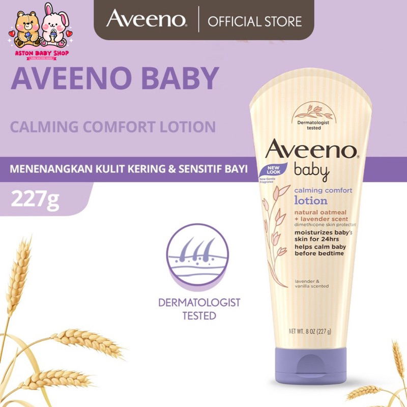 Aveeno Baby Calming Comfort Lotion - Lotion Pelembab Bayi (227 gr)