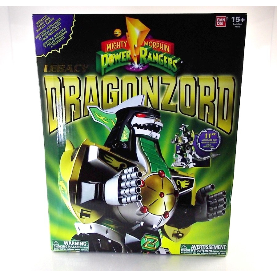 DX Mighty Morphin Power Rangers Legacy Dragonzord