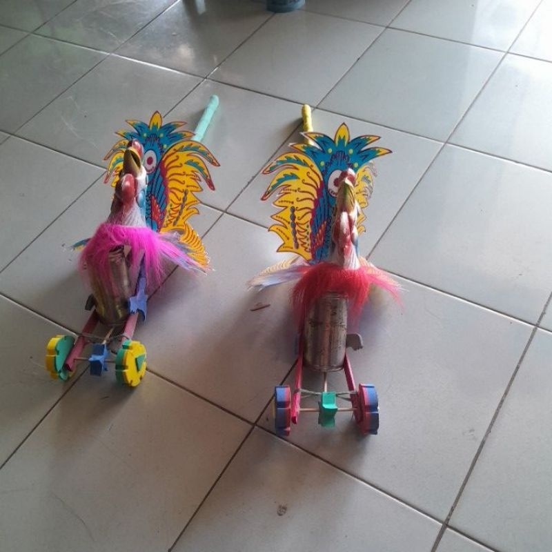 mainan otok otok ayam dorong