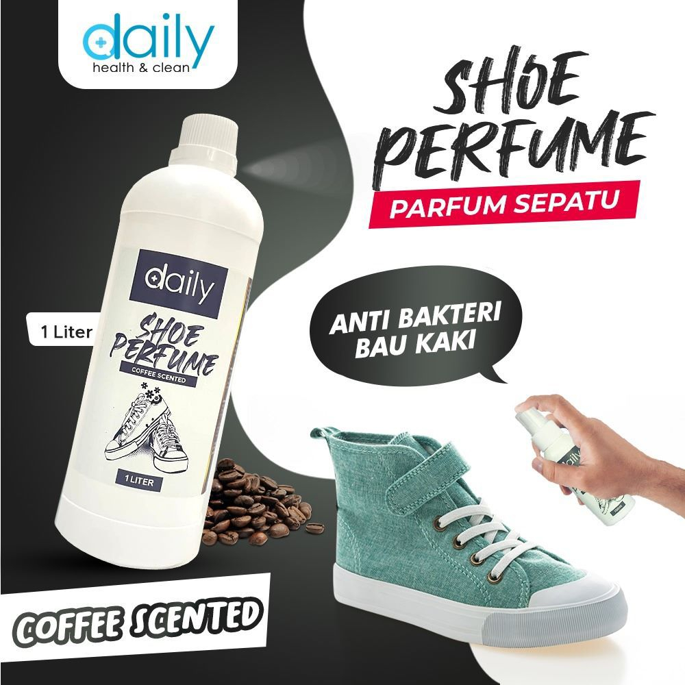 Parfum Sepatu Daily Shoe Perfume Anti Bakteri Penghilang Bau Sepatu 1 Liter