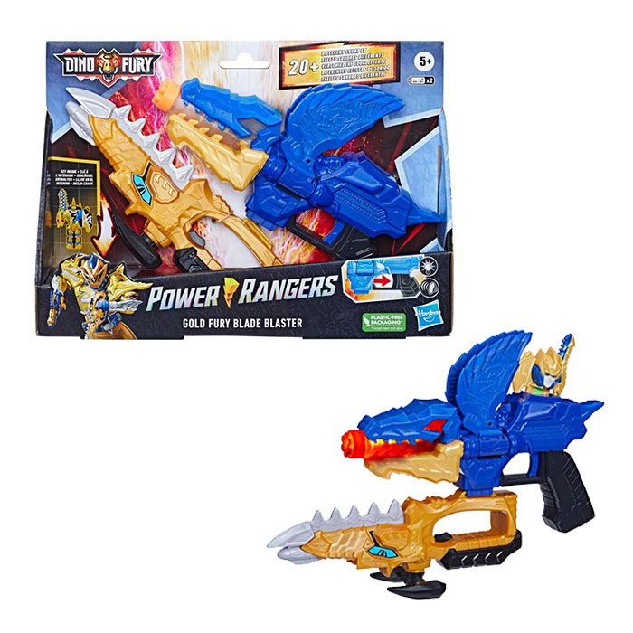 Power Rangers Dino Fury Gold Fury Blade Blaster Set