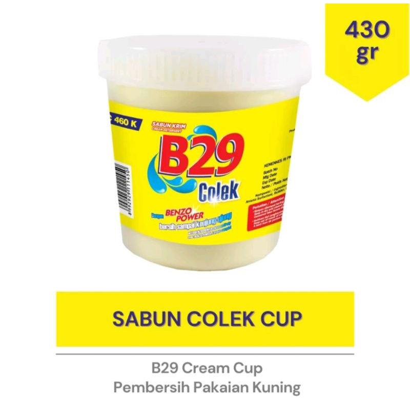 Sabun Krim B29 Sabun Colek Cup 430gr