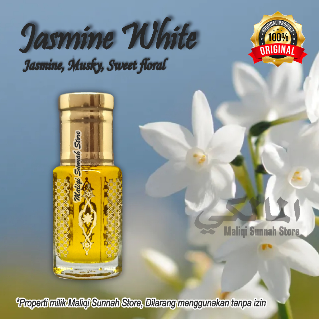 Parfum Arab Jasmine White 6ml Original