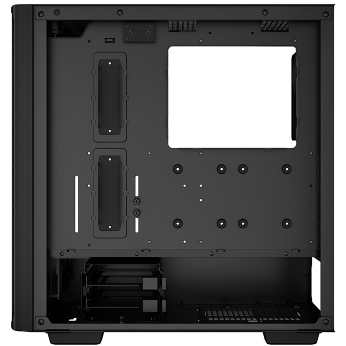 PC Case Gaming Deepcool CK560 Black ARGB Mid Tower Temperad Glass