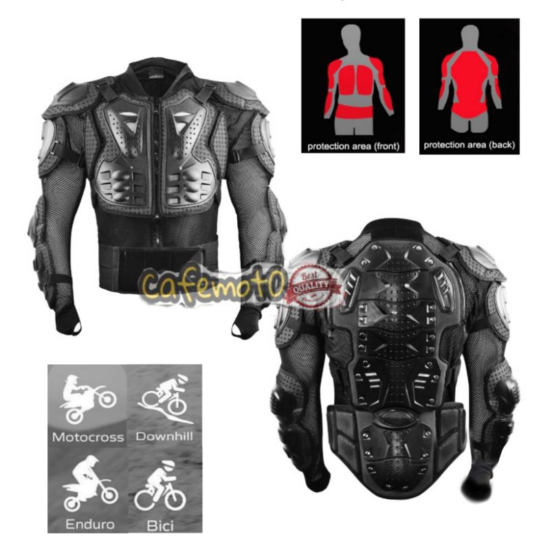 Body Protector fx Titan armor Bodi amore protektor pelindung badan + lengan