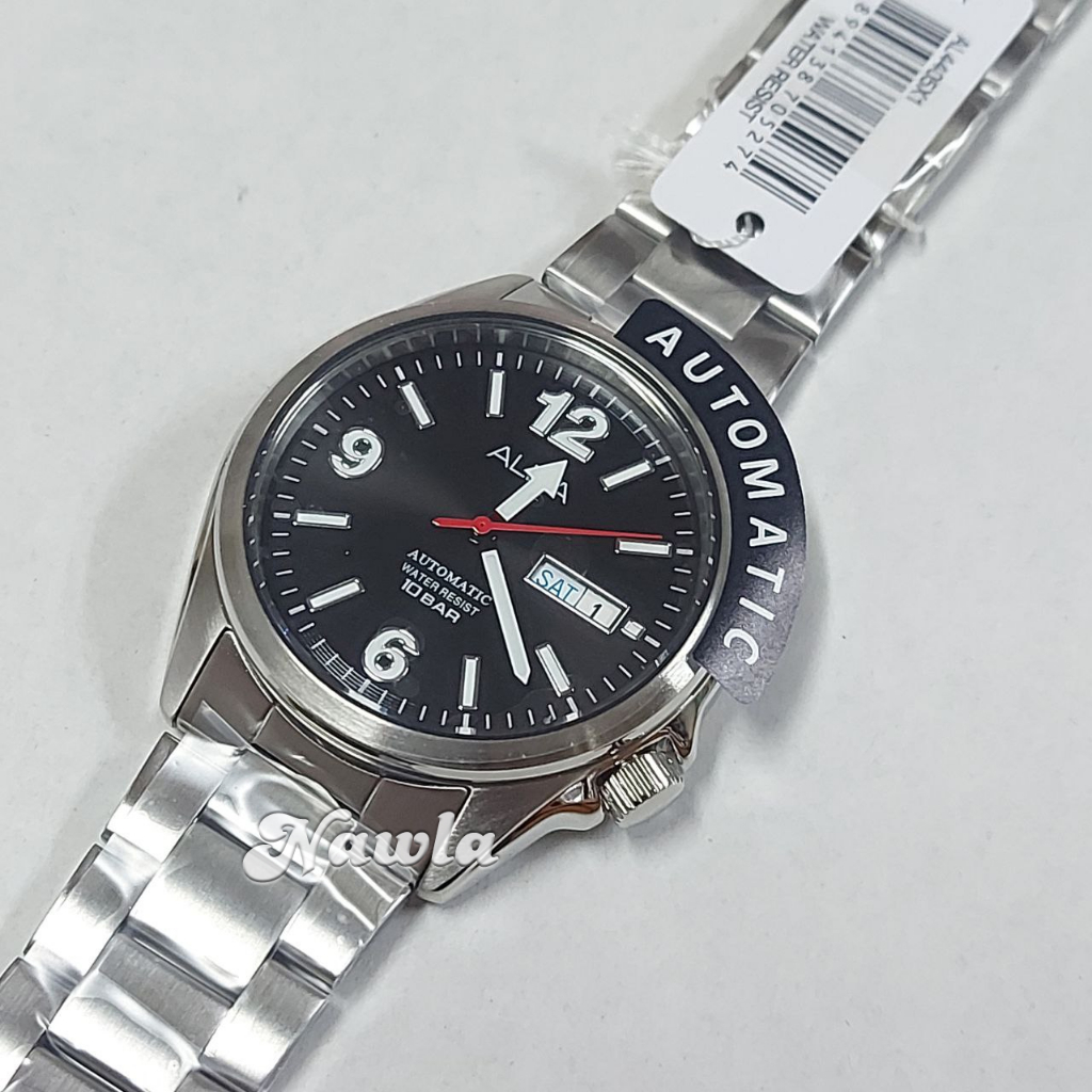 Alba Automatic AL4405X1 Black Dial - Jam Tangan Pria AL4405