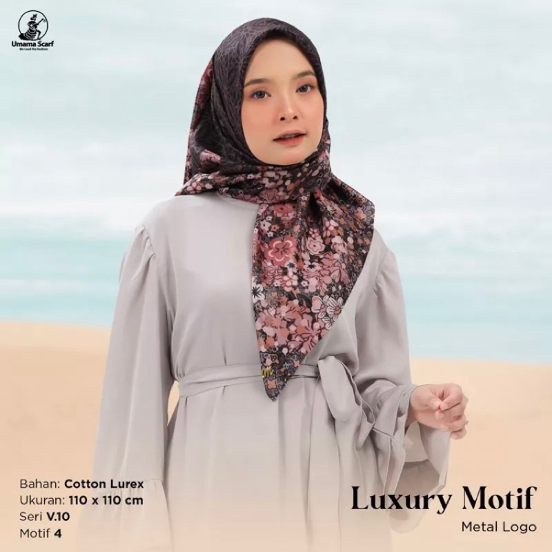 PART 1 NEW MOTIF V.10 SEGIEMPAT LUXURY MOTIF METAL LOGO UMAMA