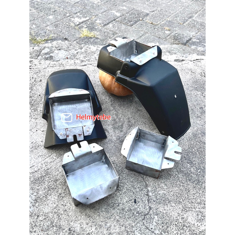 Dudukan pangkon aki GL Pro Max set slebor belakang GL Pro Max / slebor gl set pangkon aki handmade