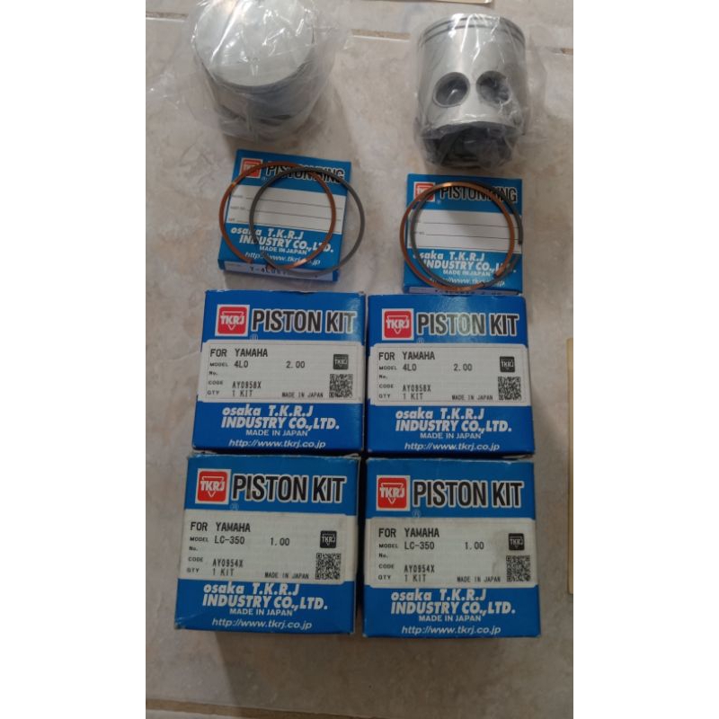 piston set Yamaha rd350 rd 350 lc