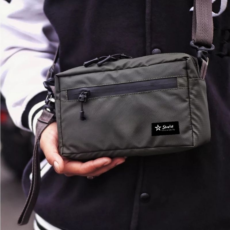 TAS SELEMPANG POUCH BAG PRIA WATERPROOF HANDBAG STARLET