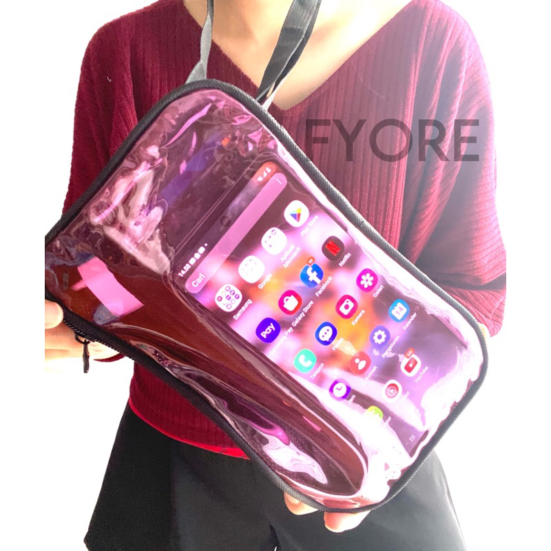 FYORE HANGING MOBILE WALLET NECK WALLET SLING BAG PHONE DOMPET KONSER