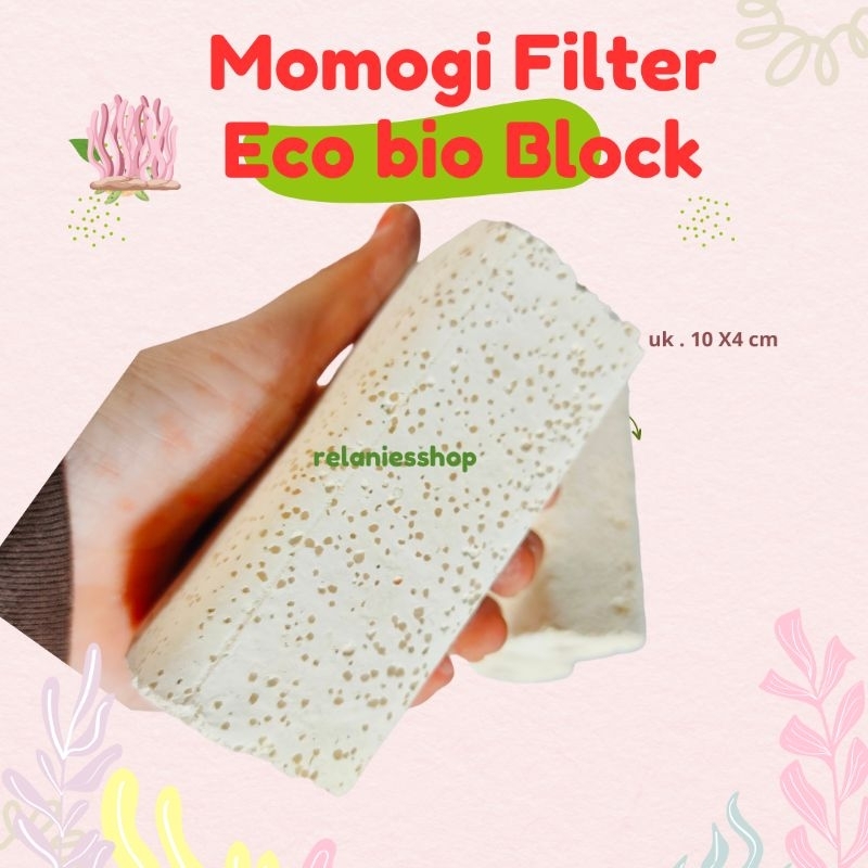 momogi filter eco bio Block filter rumah bakteri