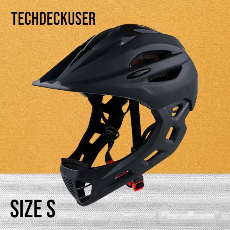 Helm Pushbike Balance Bike Anak Size S Fullface Half Face