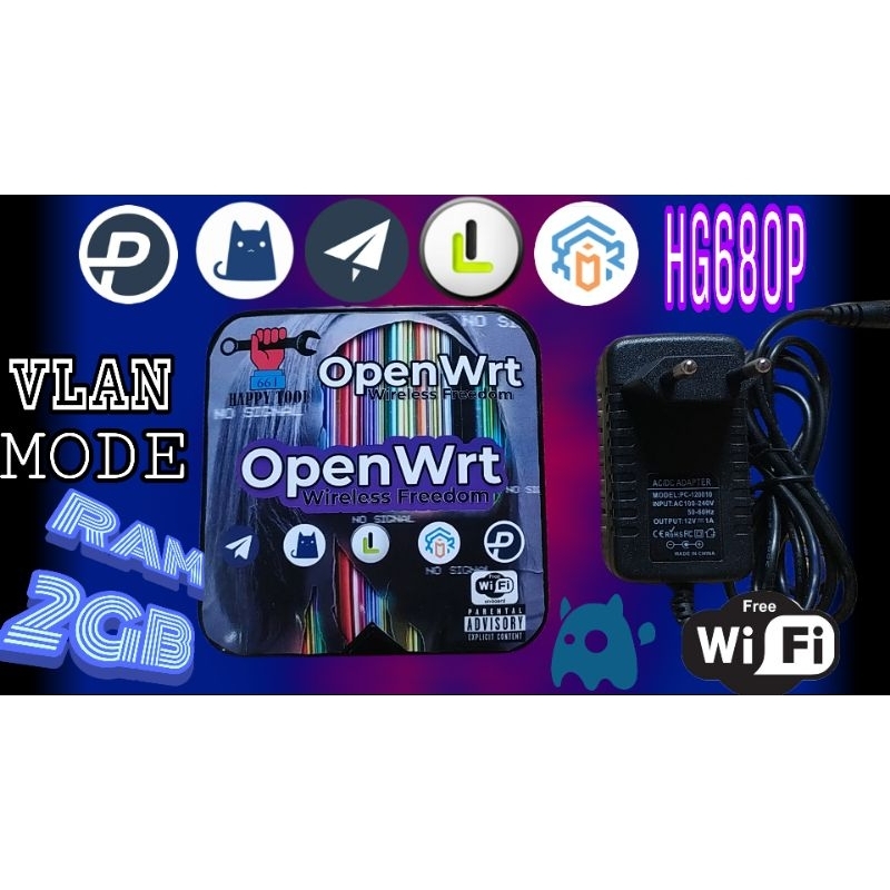 STB OPENWRT RAM 2GB MACVLAN UNTUK MODEM ORBIT