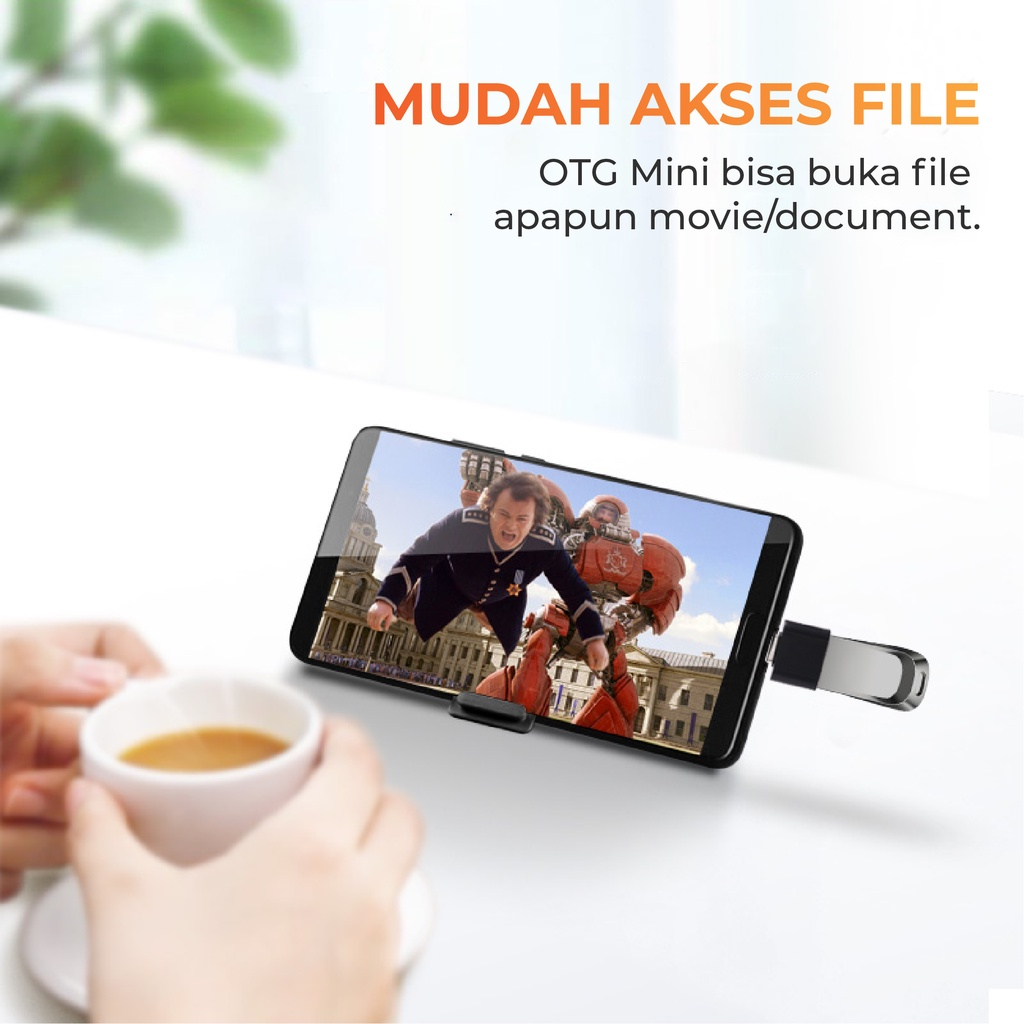 Otg Micro Usb Otg Mini Conector Konverter Fast Data Transfer Murah TANAYAACC
