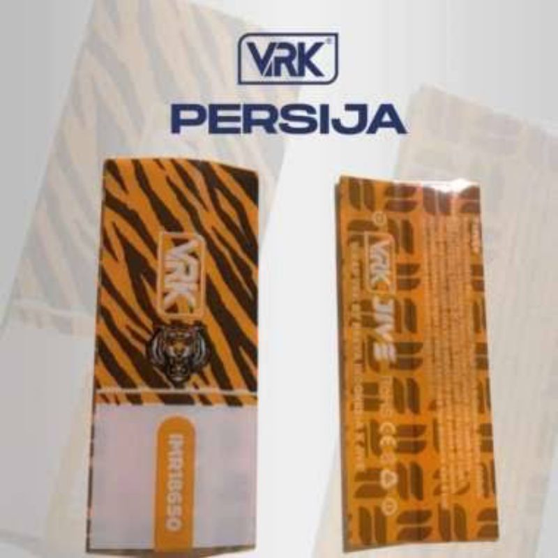 2Pcs Plastik Bungkus Baterai 18650