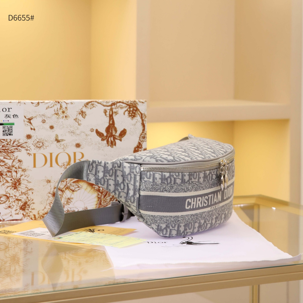 D D6655 DIOR Waist Bag