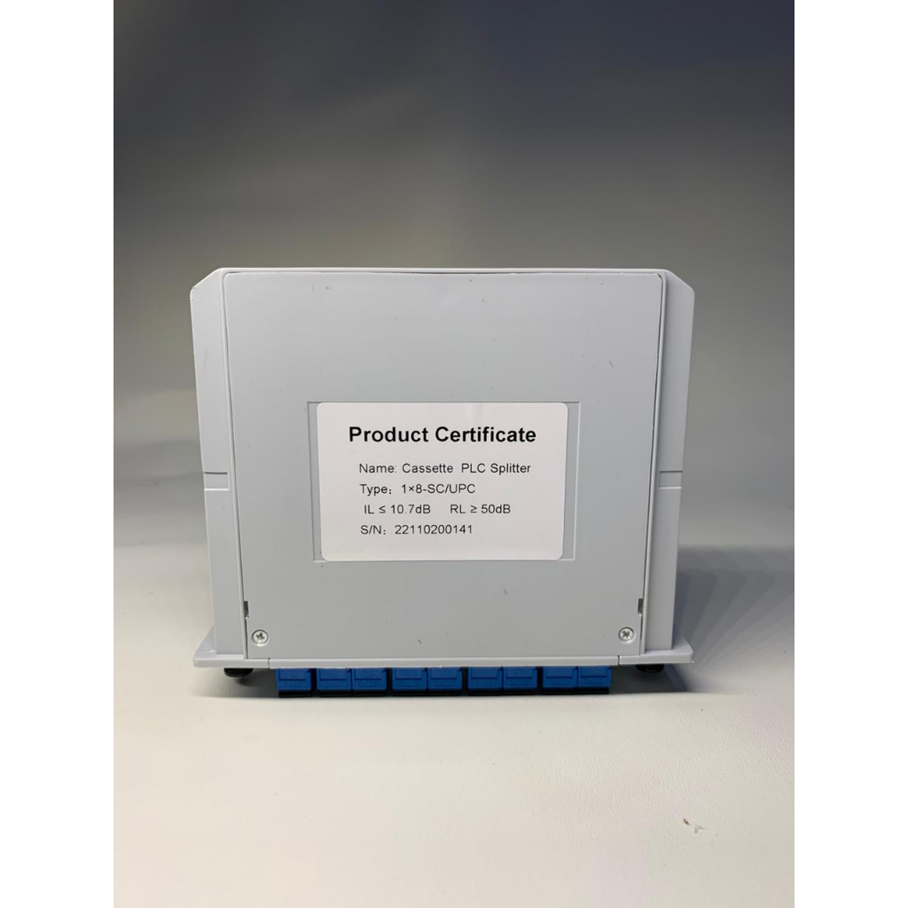 [𝐇𝐢𝐠𝐡 𝐐𝐮𝐚𝐥𝐢𝐭𝐲 𝐏𝐫𝐞𝐦𝐢𝐮𝐦] ODP - PLC Splitter Box - Splitter Fiberoptik FO Fiber Optic 1:8 Core Box Boks - Pasif Spliter Box 8 Core