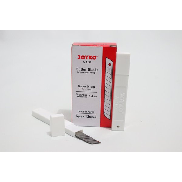

ISI CUTTER KECIL JOYKO || PISAU PEMOTONG KERTAS (ECERAN)