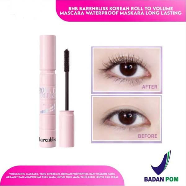 BNB barenbliss Korean Roll To Volume Mascara 「Long Lasting Waterproof Smudgeproof Cerianti