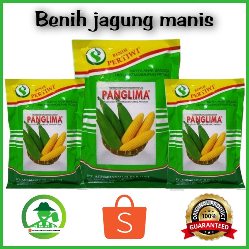 Bibit Benih Jagung Manis Panglima Pertiwi 1750 Biji
