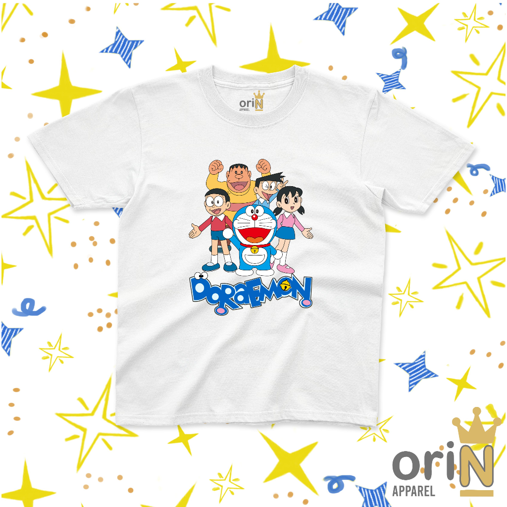Baju Anak Pakaian Anak Kaos Distro DORAEMON
