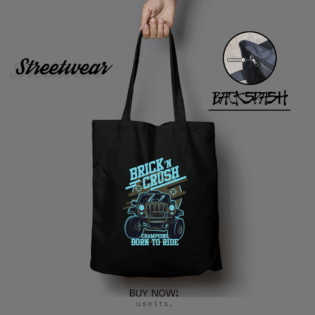 Tas Totebag Streetwear Custom Pria Wanita - STREETWEAR (02)